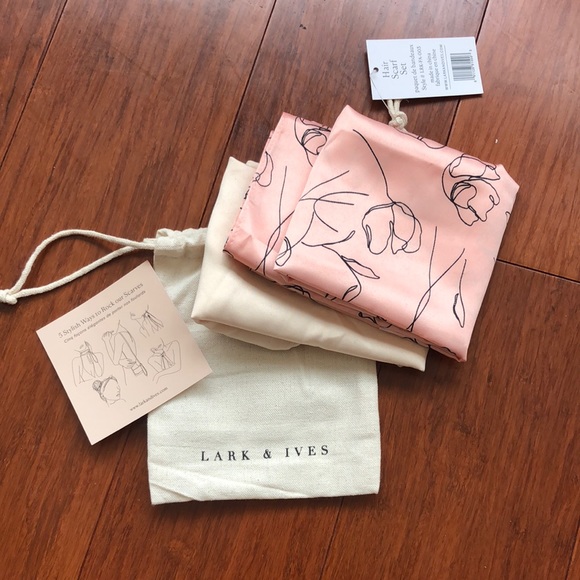 lark & ives Accessories - NWT ✨ Lark & Ives Hair Scarf Set